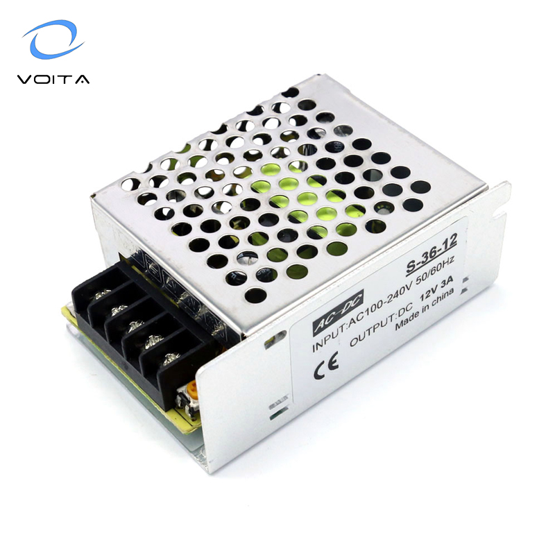 12-180W 12V switching power supply charging function compliant with CE ROHS