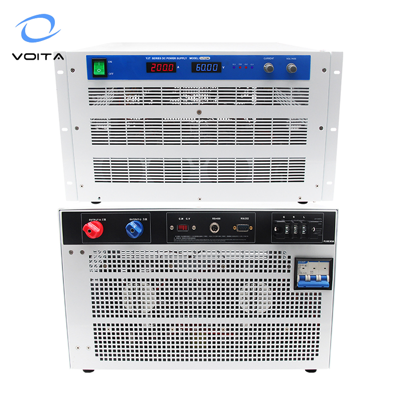 12KW Rack Mount Adjustable AC to DC Power Supply 400V 30A